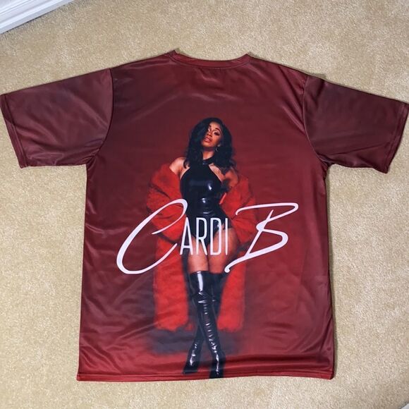 Unisex Women’s Men’s Cardi B Short Sleeve T-Shirt Size XXL NEW - Picture 5 of 6